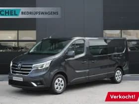 Renault Trafic 2.0 Blue dCi 130pk T29 L2H1 Advance Dubbele Cabine - Carplay - Android - 2x Schuifdeur - Passagiersstoel - Camera - LED - Rijklaar