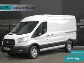 Ford Transit 350 2.0 TDCI L2H2 Trend 130pk - Facelift - 2x Schuifdeur - Adaptive Cruise - Navigatie - Blind Spot - 360 Camera - Stoel - Stuurverwarming - Rijklaar