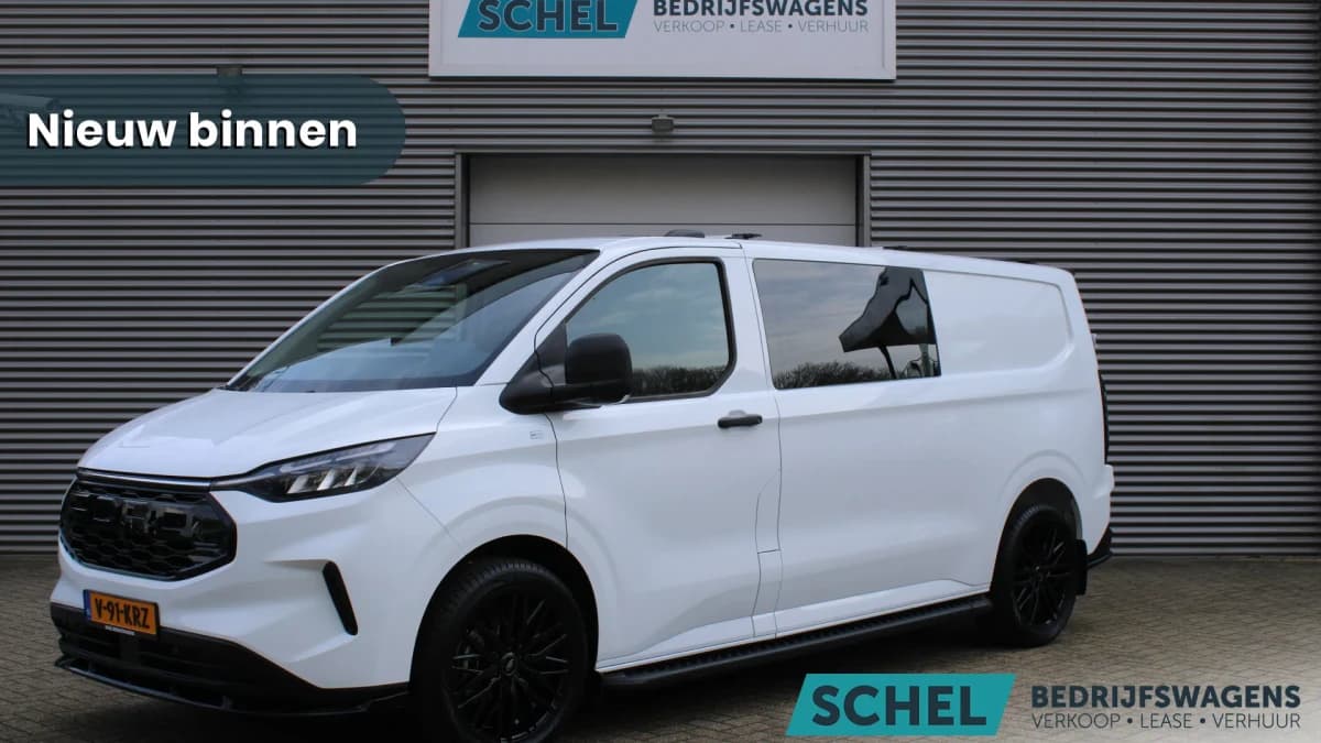 Ford Transit Custom 320 2.0 TDCI L2H1 Trend DC 136pk - Raptor Grill - Styling Pack - LM velgen - Betimmering - Camera - Trekhaak - LED koplampen - Rijklaar — foto 1