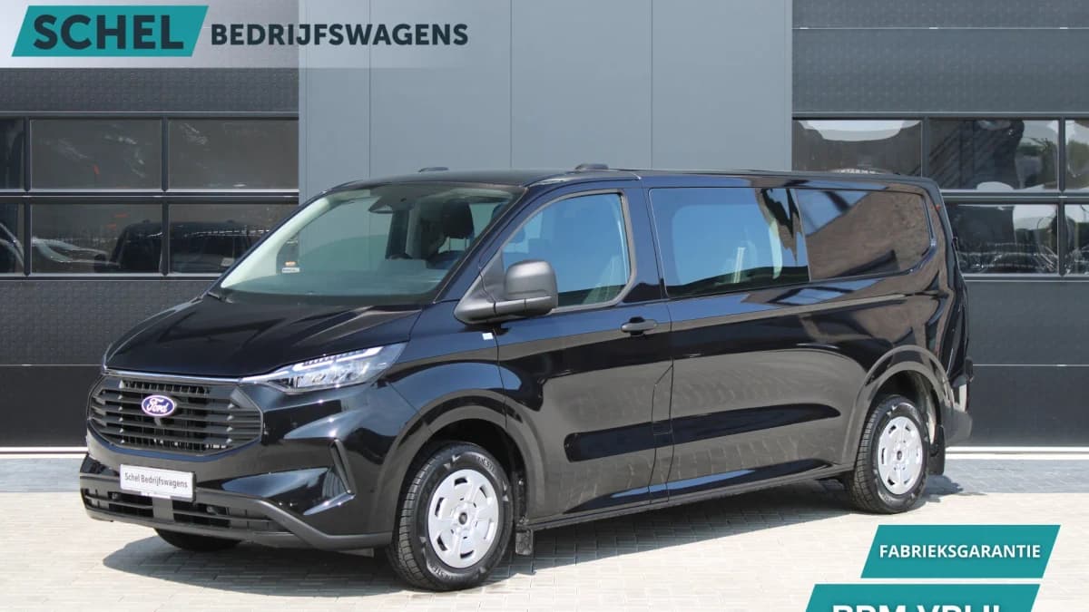 Ford Transit Custom 320 2.0 TDCI L2H1 Trend DC 136pk - Carplay - Android - Camera - Trekhaak - LED koplampen - Stoelverwarming - Draadloos laden - Rijklaar — foto 1