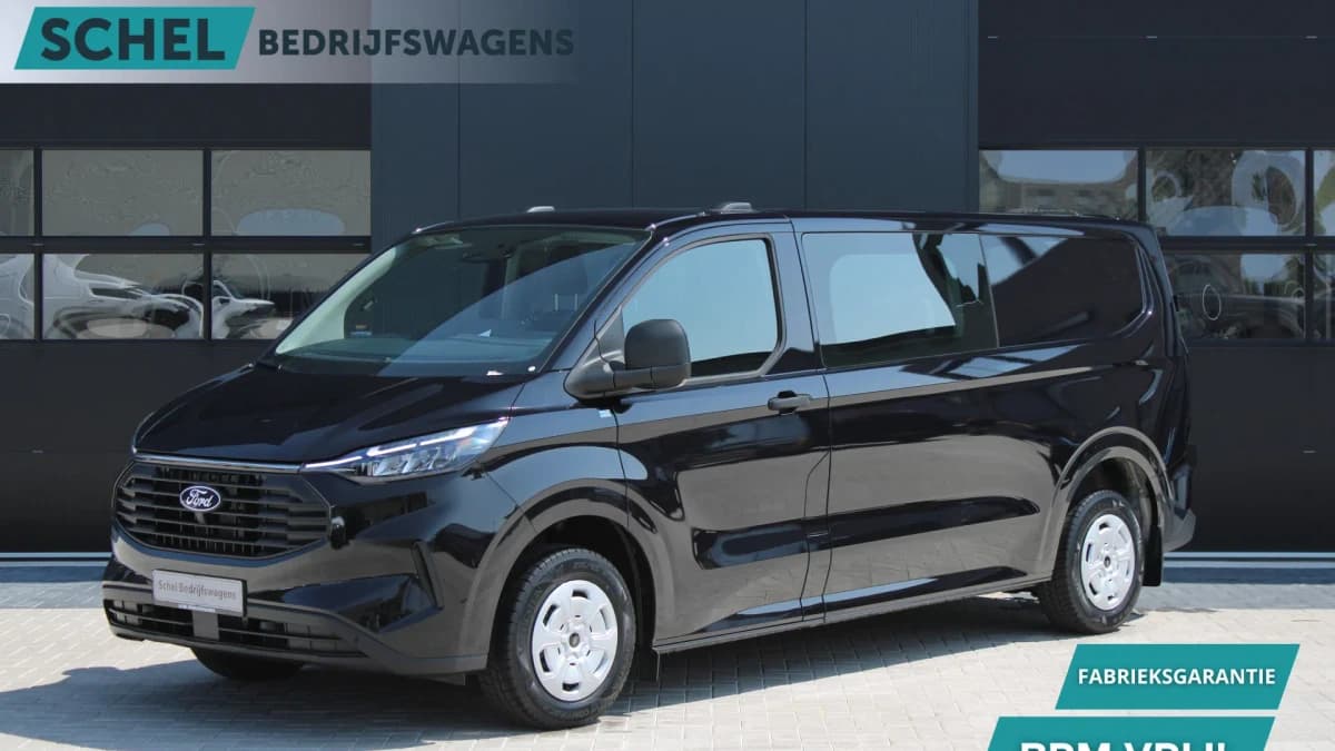 Ford Transit Custom 320 2.0 TDCI L2H1 Trend DC 136pk - Carplay - Android - Camera - Trekhaak - LED koplampen - Stoelverwarming - Draadloos laden - Rijklaar — foto 1
