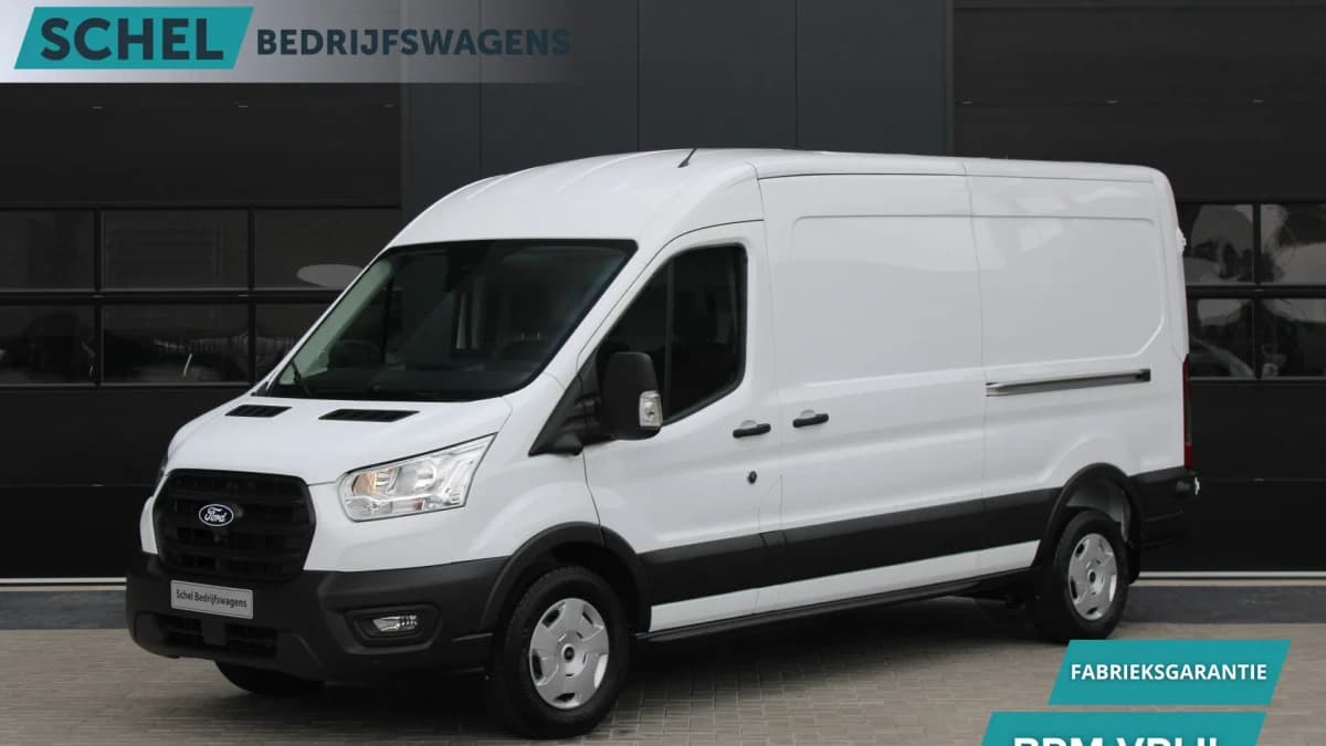 Ford Transit 350 2.0 TDCI L3H2 Trend 165pk - Facelift - 2x Schuifdeur - 360 Camera - Trekhaak - ACC - Stoel & Stoelverwarming - Blind Spot - Navi - 270gr deuren - Rijklaar — foto 1
