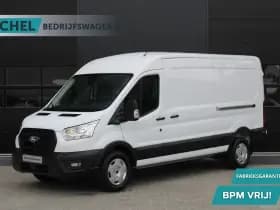 Ford Transit 350 2.0 TDCI L3H2 Trend 165pk - Facelift - 2x Schuifdeur - 360 Camera - Trekhaak - ACC - Stoel & Stoelverwarming - Blind Spot - Navi - 270gr deuren - Rijklaar