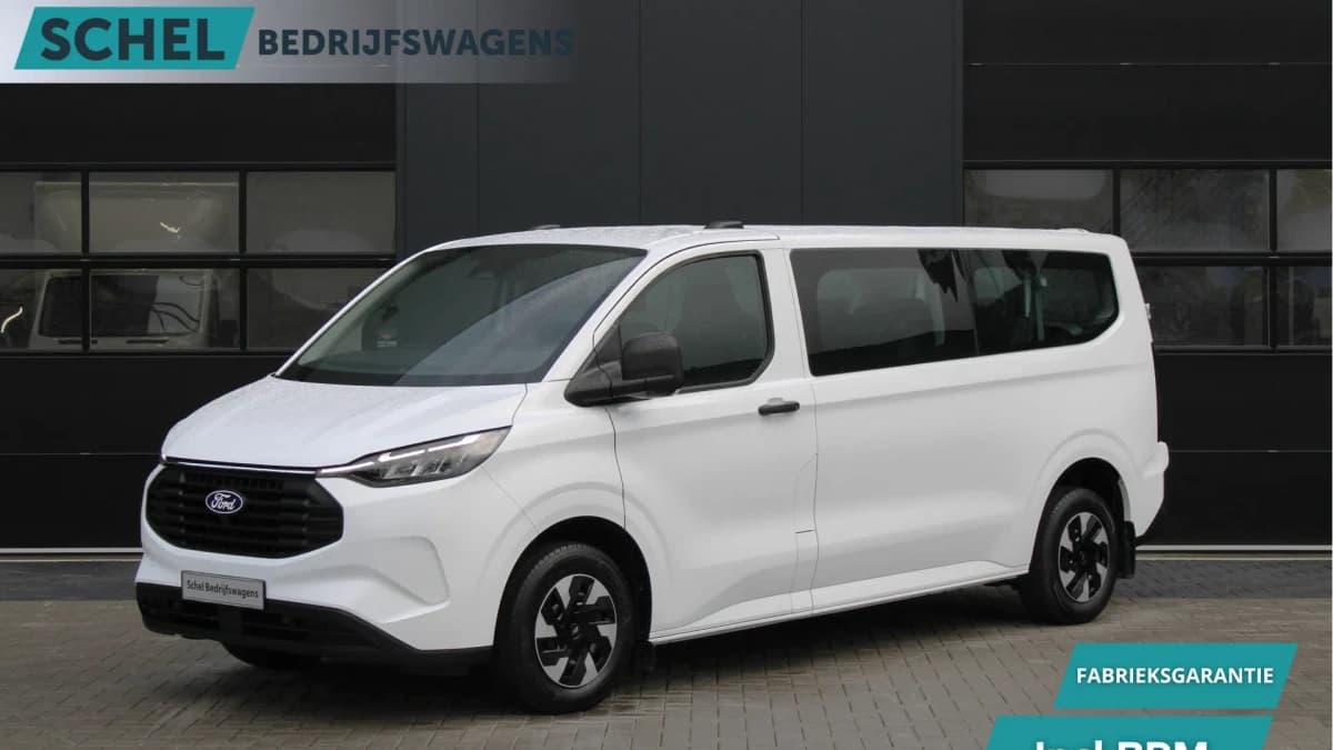 Ford Transit Custom 340 2.5 PHEV L2H1 Kombi Trend 9 zits - Trekhaak - LED - Stoel-stuurverwarming - Rijklaar — foto 1