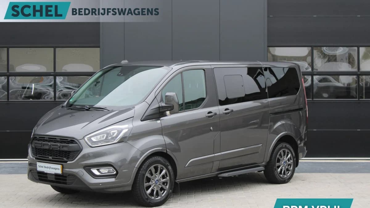 Ford Transit Custom 320 2.0 TDCI L1H1 Tourneo 170pk - Automaat - Leder - ACC - 1+1 stoelopstelling - Bi-Xenon -Stoelverwarming - Rijklaar — foto 1