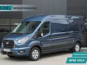 Ford Transit 350 2.0 TDCI L3H2 Limited 165pk - LUCHTVERING - ACC - Blind Spot - 360 camera - Navigatie - Stoel-Stuurverwarming - Trekhaak - Rijklaar