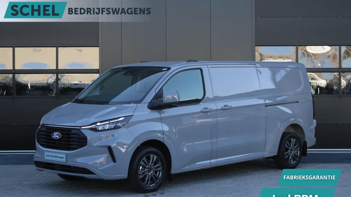 Ford Transit Custom 320 2.0 TDCI L2H1 Limited 170pk - 1+1 Stoelopstelling - 2x Schuifdeur - Adaptive Cruise - Verwarmd stuur - Blind spot - Navigatie - Camera - Draadloos laden - Rijklaar — foto 1