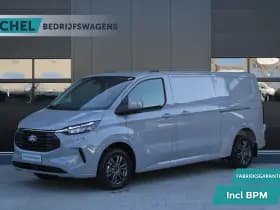 Ford Transit Custom 320 2.0 TDCI L2H1 Limited 170pk - 1+1 Stoelopstelling - 2x Schuifdeur - Adaptive Cruise - Verwarmd stuur - Blind spot - Navigatie - Camera - Draadloos laden - Rijklaar