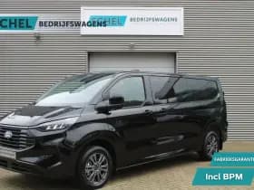 Ford Transit Custom 320 2.0 TDCI L2H1 Limited 170pk - 1+1 Stoelopstelling - 2x Schuifdeur - Adaptive Cruise - Verwarmd stuur - Blind spot - Navigatie - Camera - Draadloos laden - Rijklaar