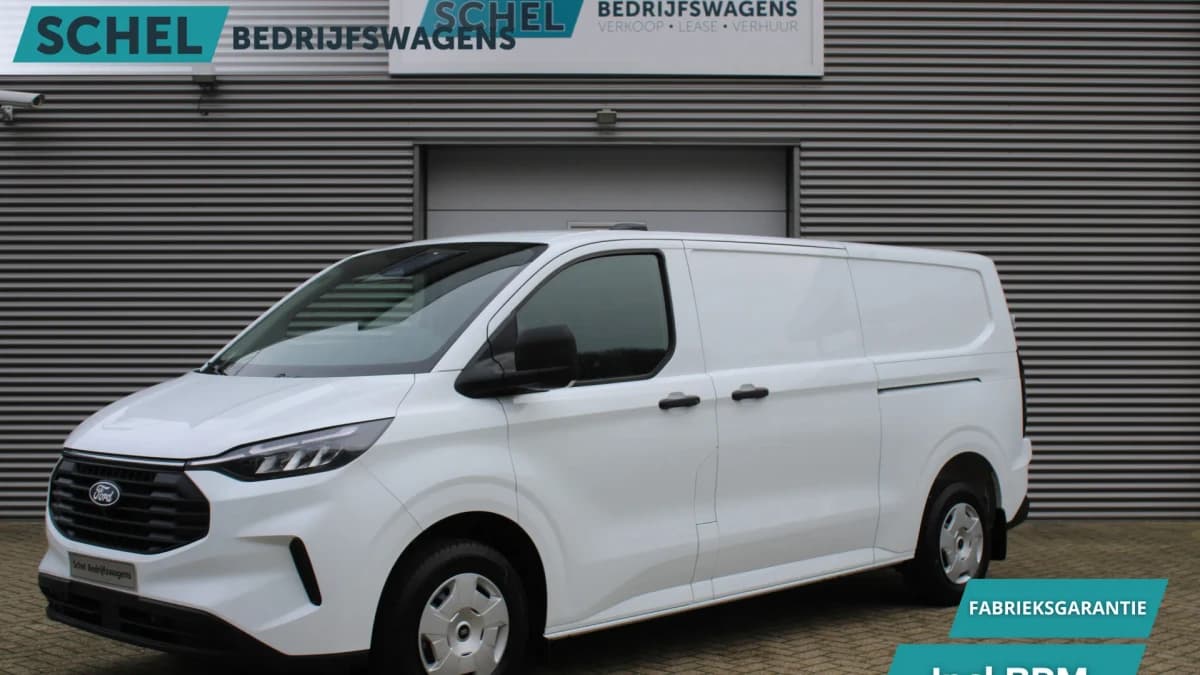 Ford Transit Custom 320 2.0 TDCI L2H1 Trend 136pk - 2x Schuifdeur - LED koplampen - Carplay - Android - Camera - Stoelverwarming - 70l tank - Rijklaar — foto 1