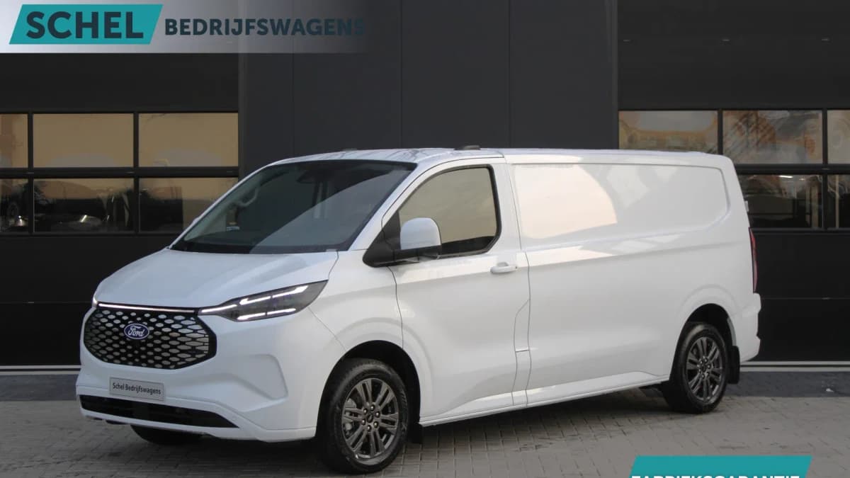 Ford E-Transit Custom 340 L2H1 Limited 65 kWh 218pk - LED - 360 Camera - B&O - ACC - Navi - Stoel/Stuurverwarming - Rijklaar — foto 1