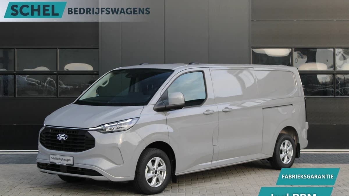 Ford Transit Custom 320 2.5 PHEV L2H1 Limited 232pk - 2x Schuifdeur - Trekhaak - Stoel/Stuurverwarming - ACC - Blindspot - Keyless - Rijklaar — foto 1