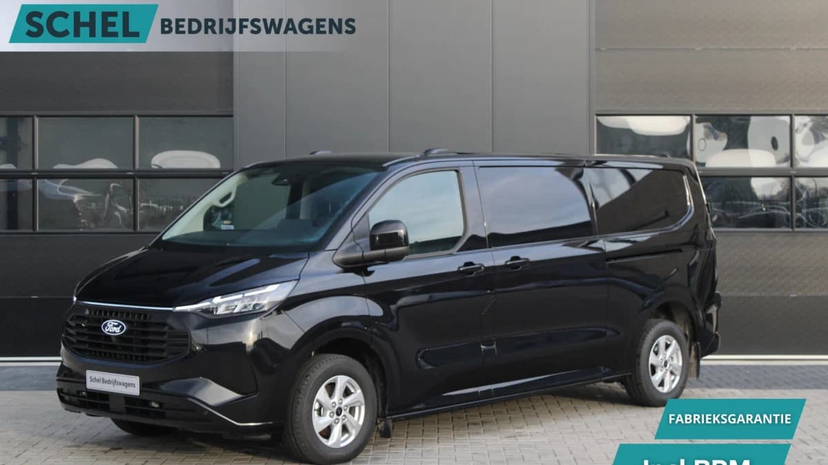 Ford Transit Custom 320 2.5 PHEV L2H1 Limited 232pk - 2x Schuifdeur - Trekhaak - Stoel/Stuurverwarming - Blindspot - Keyless - Rijklaar — foto 1