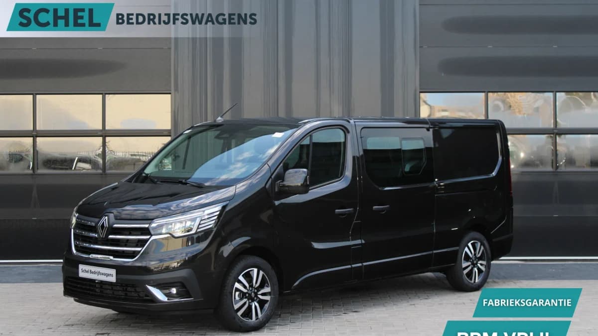 Renault Trafic 2.0 Blue dCi 170pk T29 L2H1 Extra DC - 2x Schuifdeur - Carplay - LED - Blind Spot - Navigatie - Camera - Trekhaak - Stoelverwarming - Rijklaar — foto 1