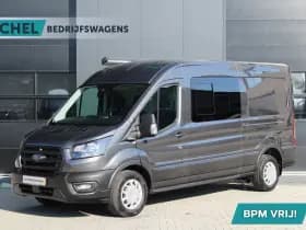 Ford Transit 350 2.0 TDCI L3H2 Trend 130pk - Camper/Grijs Kenteken - Blind Spot - ACC - Trekhaak - Stoelverwarming - Luifel - Rijklaar