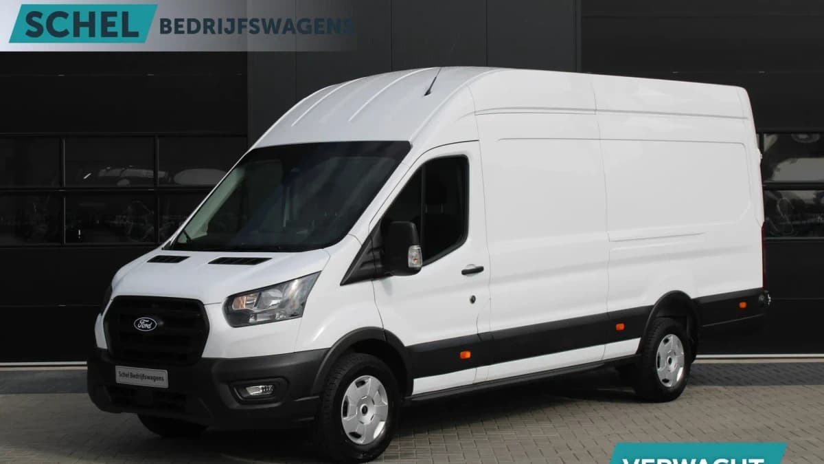 Ford Transit 350 2.0 TDCI L4H3 Trend RWD 130pk - 270gr deuren - Camera - Cruise - Carplay - Airco - PDC - Rijklaar — foto 1