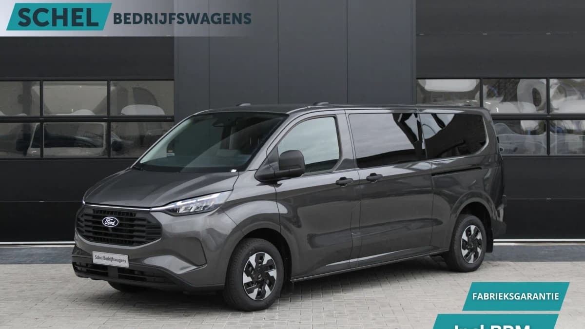 Ford Transit Custom 340 2.5 PHEV L2H1 Kombi Trend 9 zits - 2x Schuif - Navi - Trekhaak - LED - Stoel-stuurverwarming - Prijs exclusief BTW - Rijklaar — foto 1