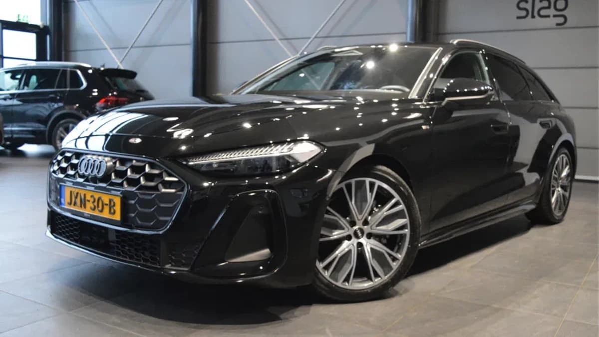 Audi A5 Avant 40 TDI 3X S-LINE navi keyless camera led 19 inch 204 pk !! — foto 1