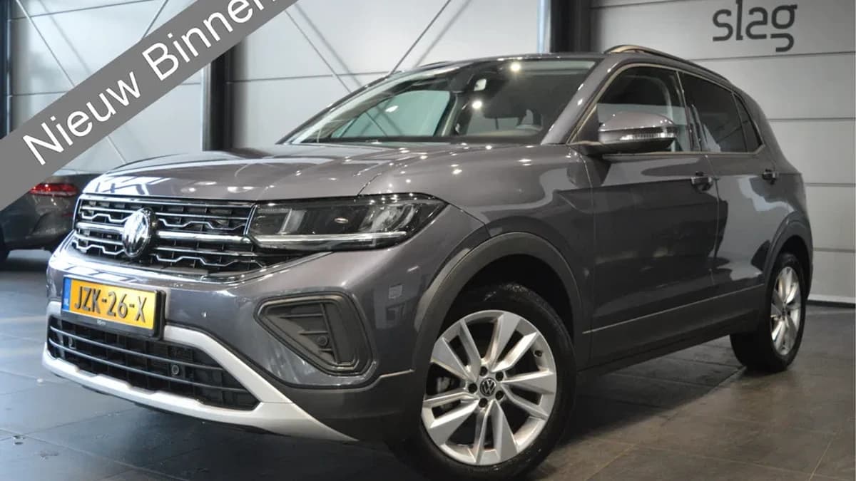 Volkswagen T-Cross 1.5 TSI LIFE carplay cruise camera led pdc 17 inch 150 pk !! — foto 1