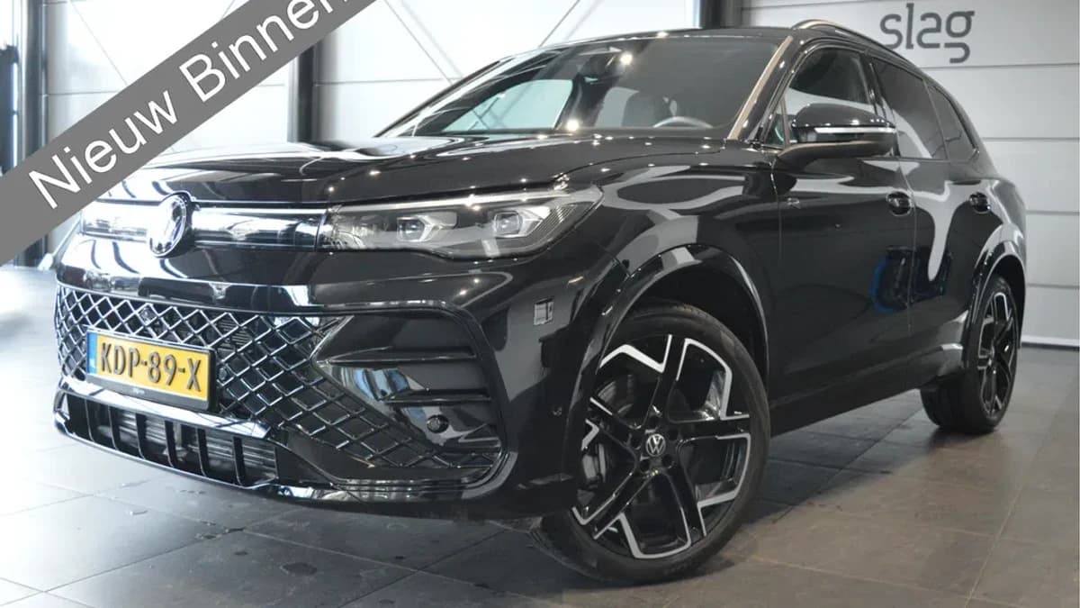 Volkswagen Tiguan 2.0 TDI 3X R-LINE Black Style camera 20 inch 150 pk !! — foto 1