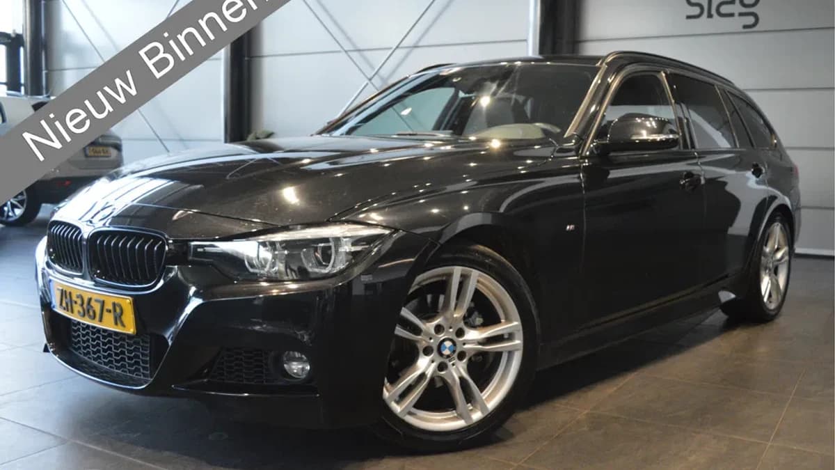 BMW 3 Serie Touring 318i M Sport navi clima cruise led leer 18 inch 136 pk !! — foto 1