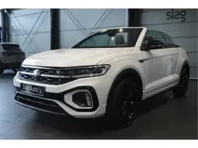 Volkswagen T-Roc Cabrio 1.5 TSI 3X R-LINE Black Style leer trekhaak 19 inch 150 pk !! thumbnail 3