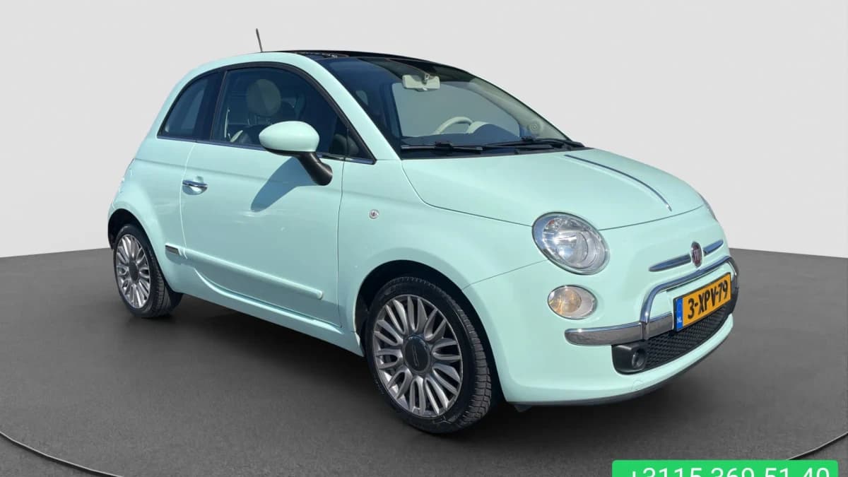 Fiat 500 0.9 TwinAir Turbo Cult | leder | panodak | climate! — foto 1