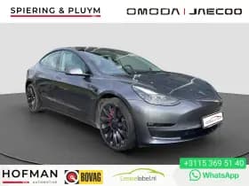 Tesla Model 3 Performance AWD 75 kWh SOH 95% | Pano | Stoelverw |