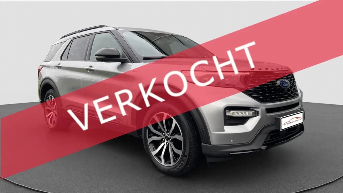 Ford Explorer 3.0 V6 EcoBoost PHEV ST-Line Pano | B&O | 360 camera | Trekhaak | Stoel Ventilatie | 7 pers. — foto 1