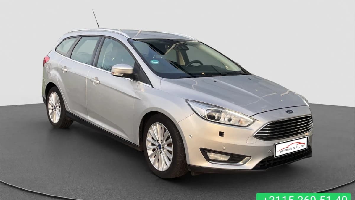 Ford FOCUS Wagon 1.5 TDCI Titanium Edition Leder | Navi | D.hoek | Trekhaak — foto 1