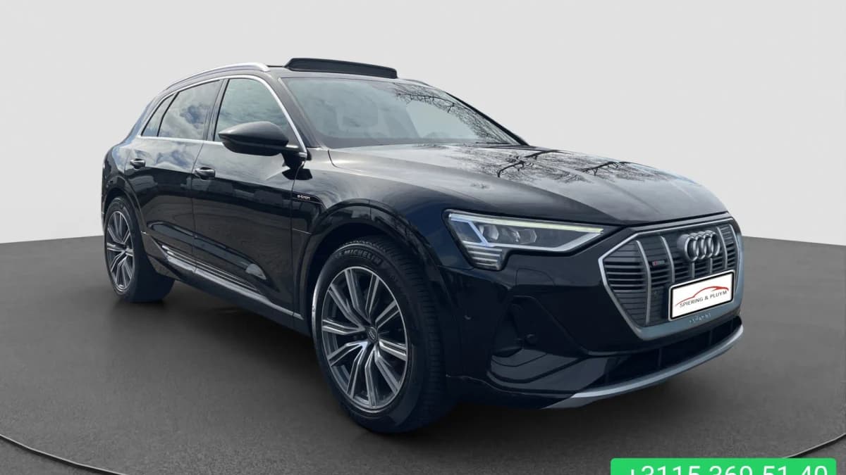 Audi E-tron 50 quattro S edition 71 kWh Pano/Schuifdak | Trekhaak | Carplay | Adap.cruise | Stoelmemory — foto 1