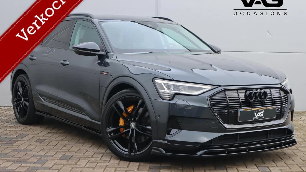 Audi E-tron 55 quattro S-line Maxton Leer Camera Trekhaak SOH 92% — foto 1