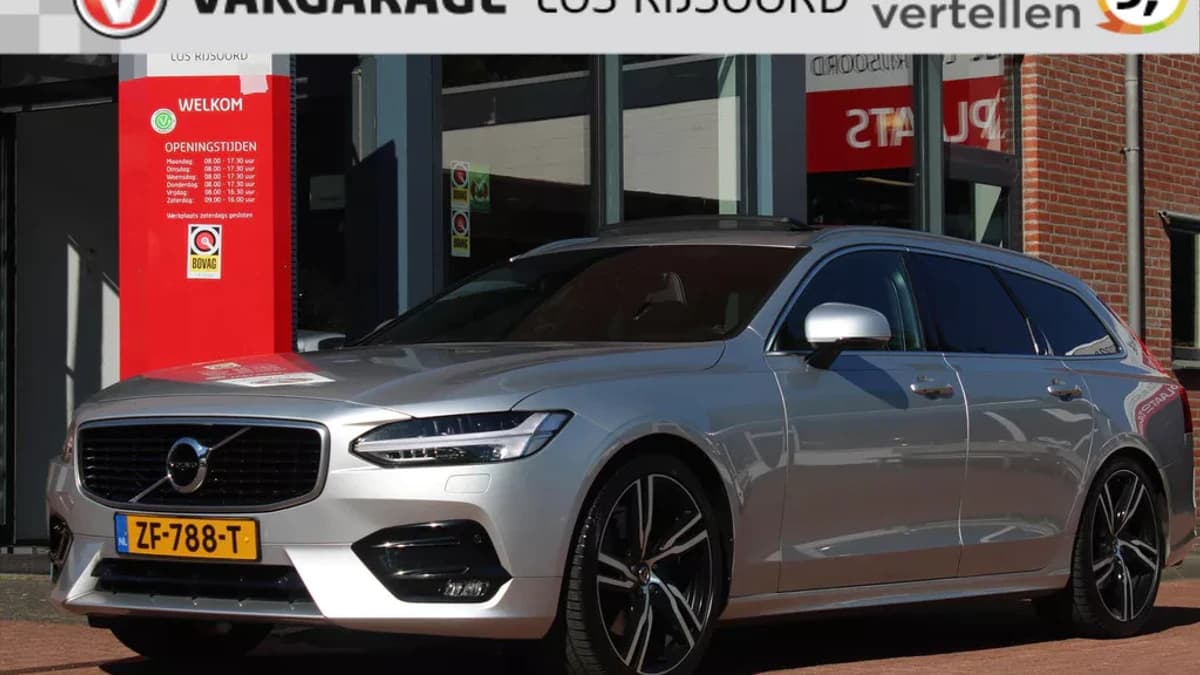 Volvo V90 T4 *R-Design* | Schuifdak | Adaptive Cruise Control | Carplay | Stoelverwarming | Climate Control | Navigatie | Privacy | Pdc | — foto 1