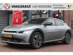 Kia Ev6 58kwh | Soh 100% | Mat-Grey | Carplay | Navigatie | Vol-Led | Camera | Adaptive Cruise & Climate Control | Stoel & Stuurverwarming |