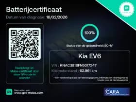 Kia Ev6 58kwh | Soh 100% | Mat-Grey | Carplay | Navigatie | Vol-Led | Camera | Adaptive Cruise & Climate Control | Stoel & Stuurverwarming | thumbnail 2