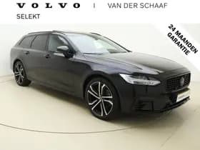 Volvo V90 T8 455pk AWD R-Design / Luchtvering / Bowers&Wilkins Audio / Gelaagd glas / 360 Camera / 20'' / Head-Up / Trekhaak / Black Pack / Full-LED / Lederen Dashboard /
