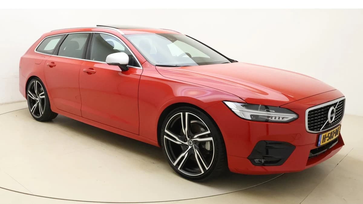 Volvo V90 T4 210pk Business Sport / 21'' / Head-Up / Adapt. Cruise / BLIS / Elektr. Stoelen / DAB / Panoramadak / Polestar / Lederen Dashboard / Flippers / Harman&Kardon Audio / — foto 1