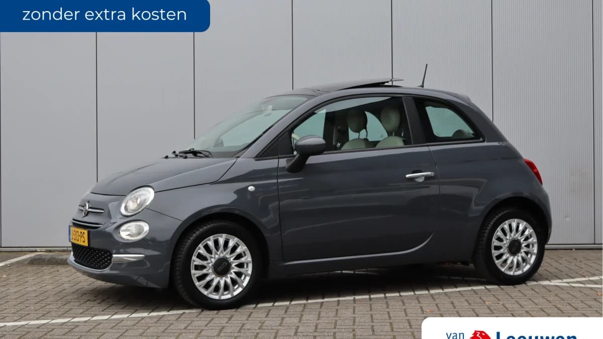 Fiat 500 1.0 Hybrid Lounge | Schuifdak | Cruise Control | Org. Nederlands — foto 1