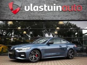 BMW 4 Serie Coupé 430i High Executive M-Sport 245pk , Arctic Race blauw, Panoramadak, Sportstoelen, Adaptive cruise,