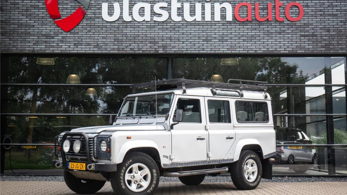 Land Rover Defender 2.5 110 Td5 County , 9 Persoons!, Origineel NL, Trekhaak, — foto 1