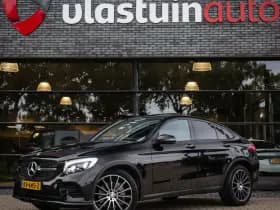 Mercedes-Benz GLC Coupé 250 4MATIC Prestige , AMG-styling, 360° camera, Burmester, schuif/kanteldak, Zwart/rood leder,