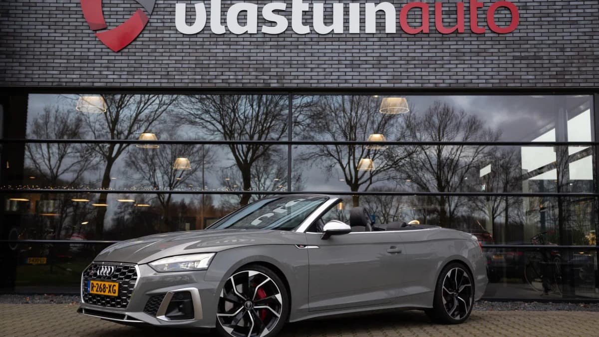 Audi S5 Cabriolet 3.0 TFSI S5 quattro 480pk , Laser, Bang&Olufsen, Eventuri, Quantum Grau — foto 1