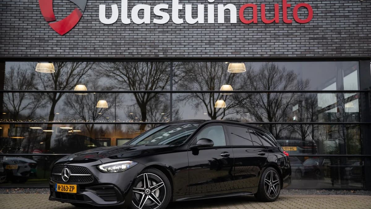 Mercedes-Benz C-Klasse Estate 200 Launch Edition AMG Line , Panoramadak, Sfeerverlichting, Burmester, 3D-camera, — foto 1