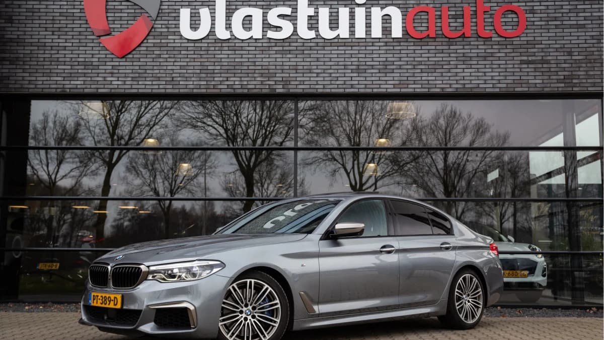 BMW 5 Serie M550i xDrive M-Sport , 4-wielsturing, Panoramadak, Harman/Kardon, Adap. cruise, — foto 1