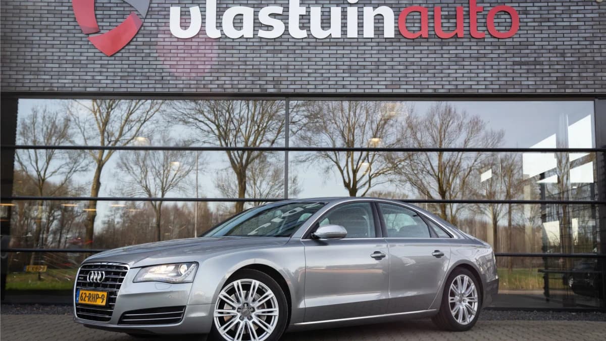 Audi A8 3.0 TFSI quattro Pro Line 290PK , Leder, Org. NL, Bose, Stoelverwarming Achterin — foto 1