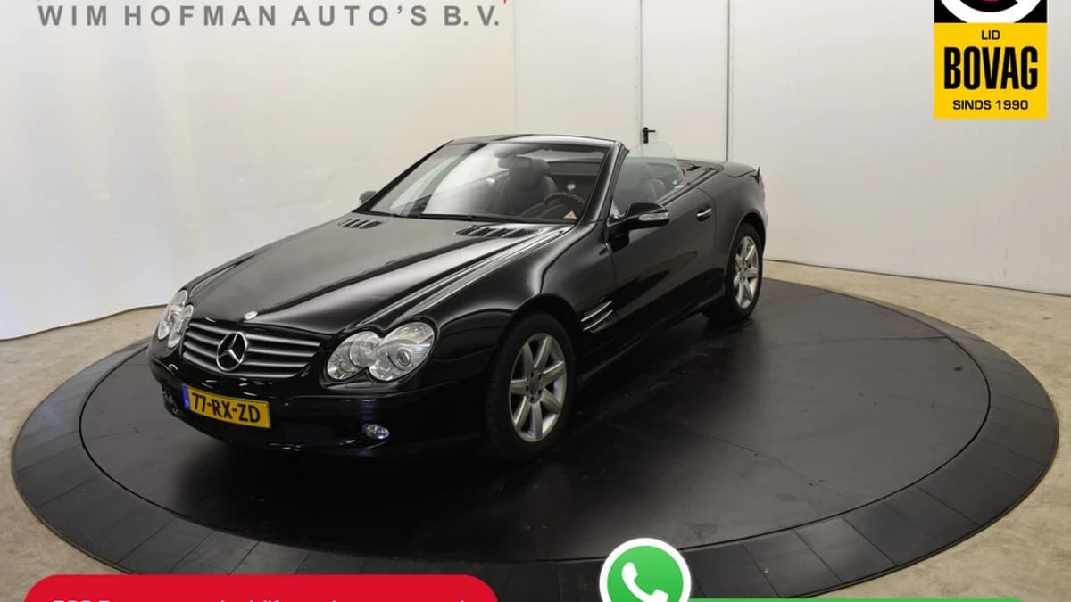 Mercedes-Benz SL 500 V8 306PK Youngtimer Navi Clima Leer PDC — foto 1