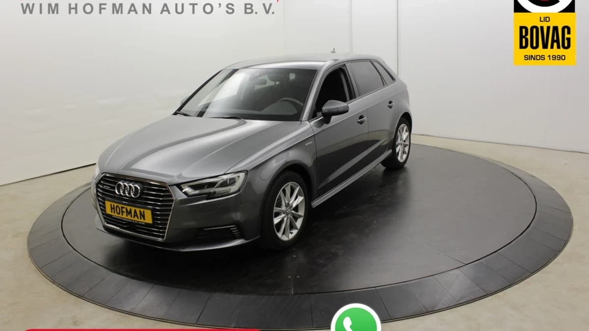 Audi A3 Sportback 1.4 e-tron 204PK Sport Clima Sportstoel Lane assist Navi PDC — foto 1