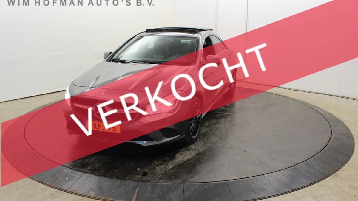 Mercedes-Benz CLA 200 Schaal stoelen 157PK APK 2027 Panodak Navi winterwielen set — foto 1