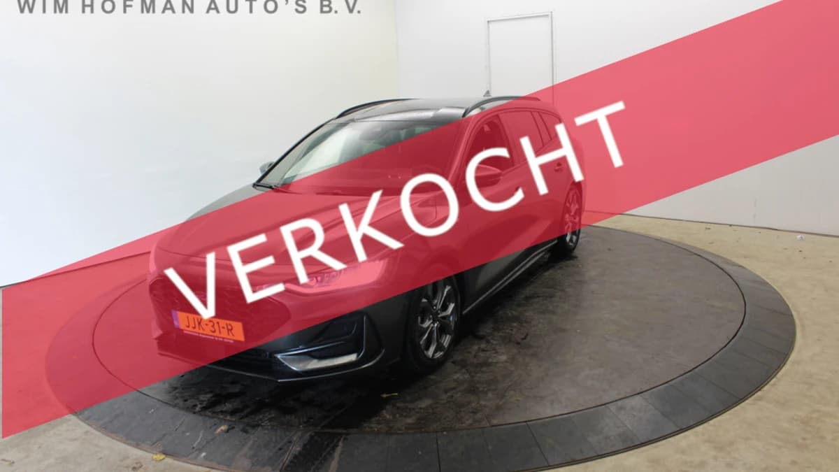 Ford Focus Wagon 1.0 EcoBoost 168PK Hybrid ST Line Cam Dhoek Winterpack Head-Up — foto 1