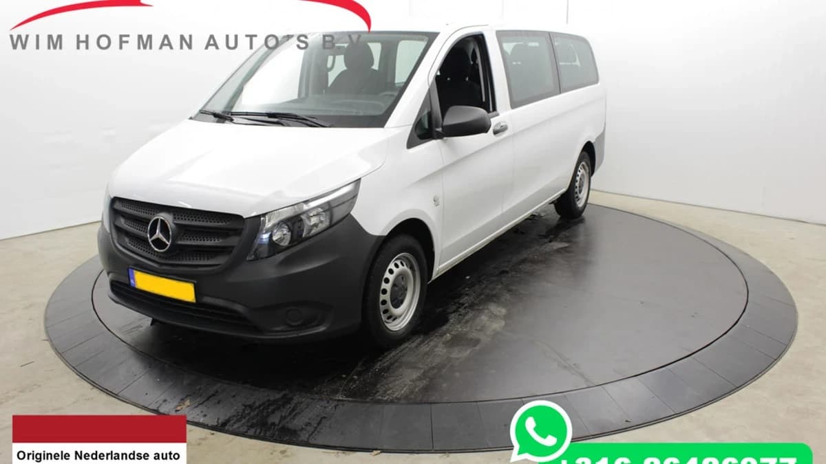 Mercedes-Benz Vito tourer 109 BlueTEC XL L3 9 Pers Trekh Airco BPM-Vrij — foto 1